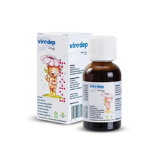 Virodep picaturi orale x 30 ml (Dr. Phyto)