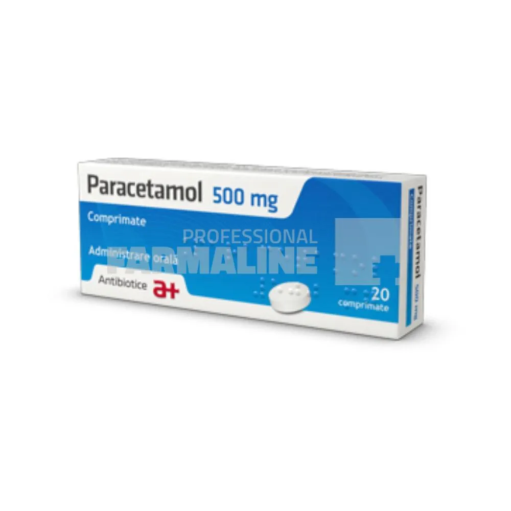 Paracetamol Atb 500 mg 20 comprimate