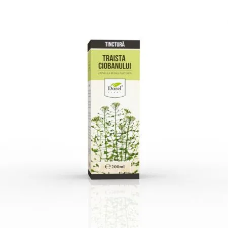 Tinctura de Traista Ciobanului, 200 ml, Dorel Plant