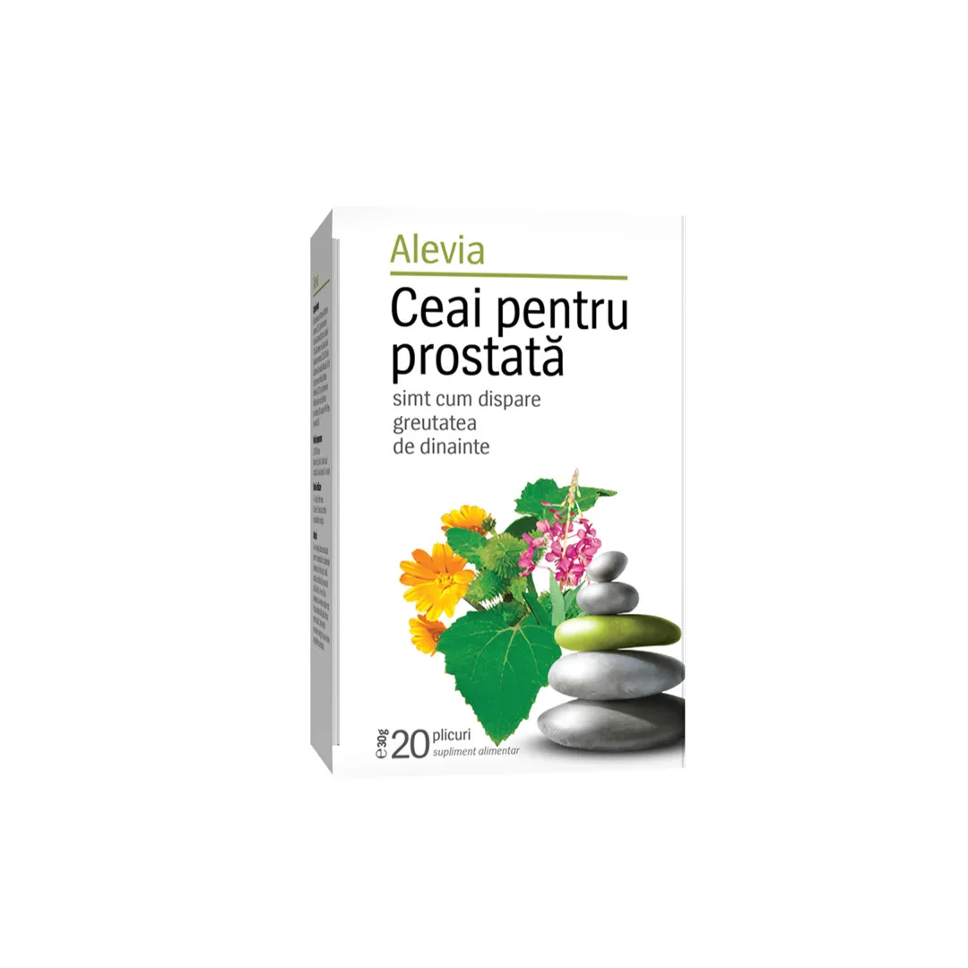 Ceai pentru Prostata, 20 plicuri, Alevia