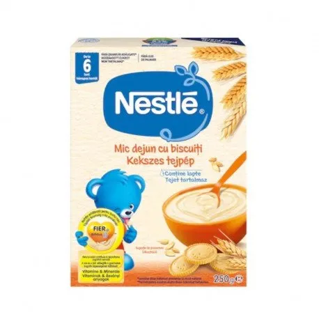 Nestle Cereale Biscuiti, 250G, De La 6 Luni