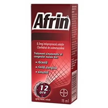 Afrin spray nazal, 15 ml, Bayer