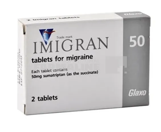 Imigran DR 50 mg 2 comprimate