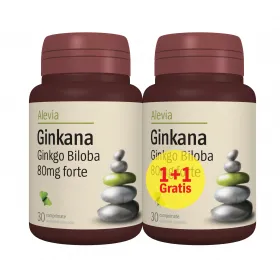 Ginkana Ginkgo Bil 80mg x30cp 1+1gr(Ale