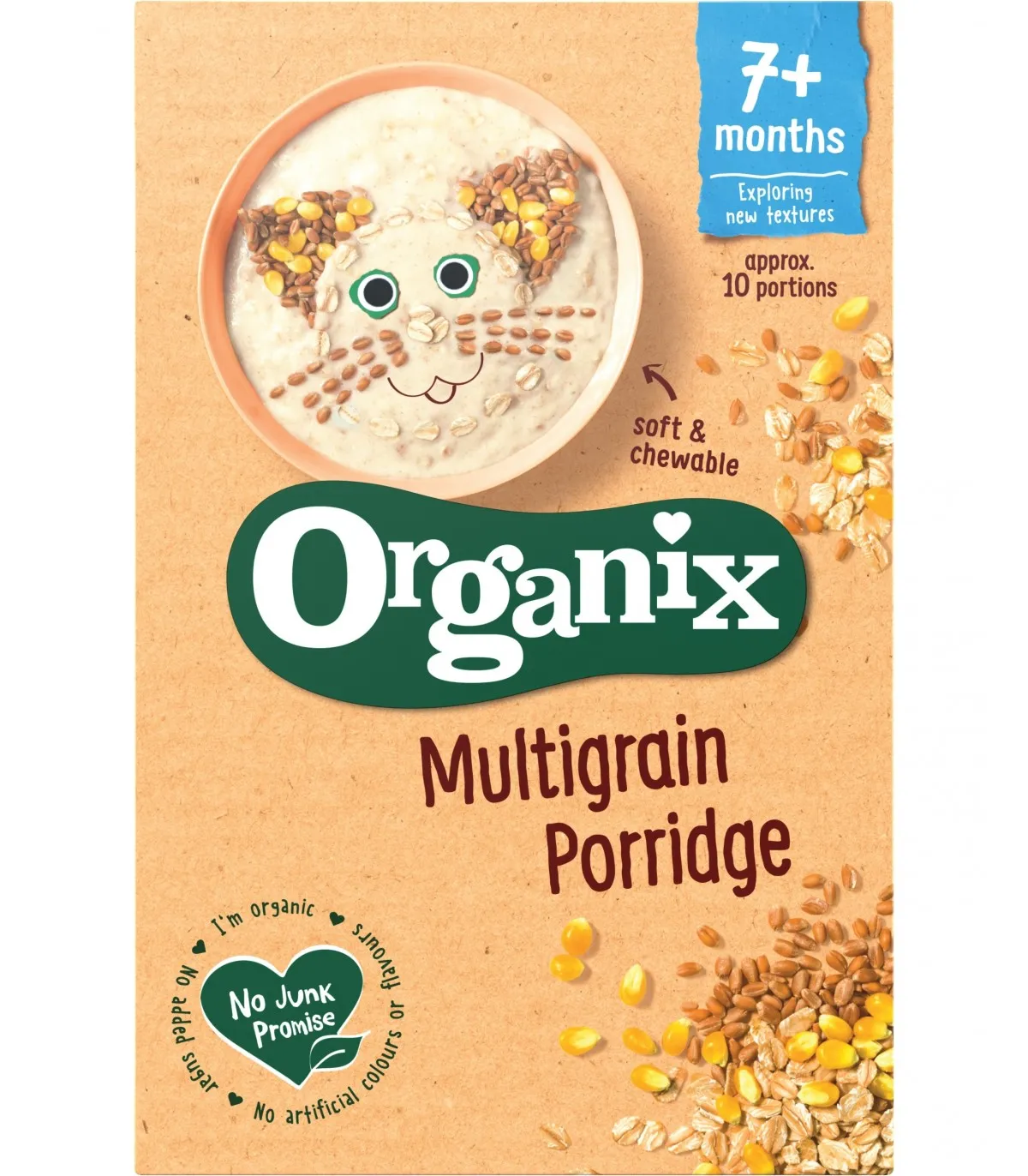 Multicereale ecologice 7luni+, 200 g, Organix