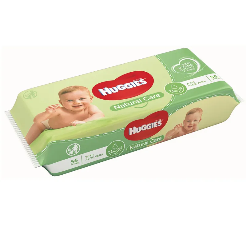 Huggies servetele umede cu Aloe Vera x 56 bucati