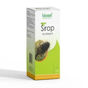 Sirop de patlagina, 120ml, Bioeel