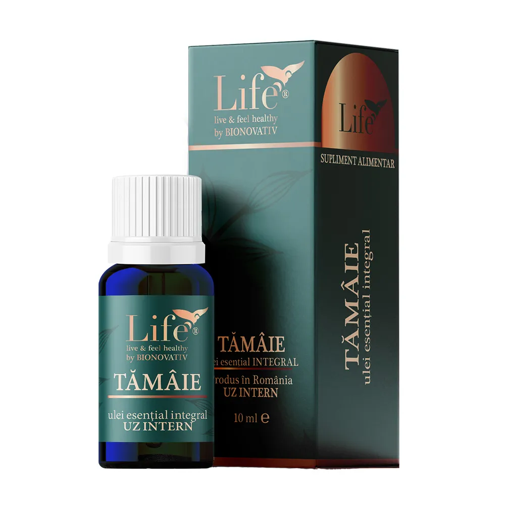 Ulei esential integral de tamaie, 10 ml, Bionovativ