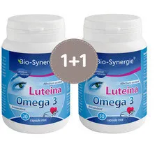 PACHET BIO SYNERGIE LUTEINA OMEGA 3 30 CAPSULE + 30 CAPSULE