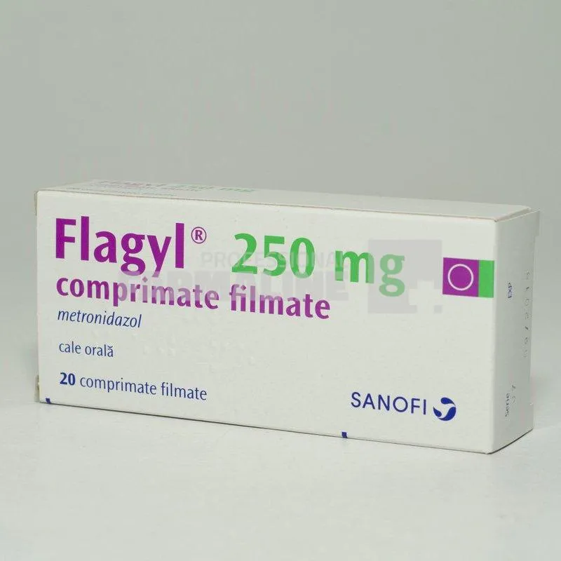 Flagyl 250 mg  20 comprimate