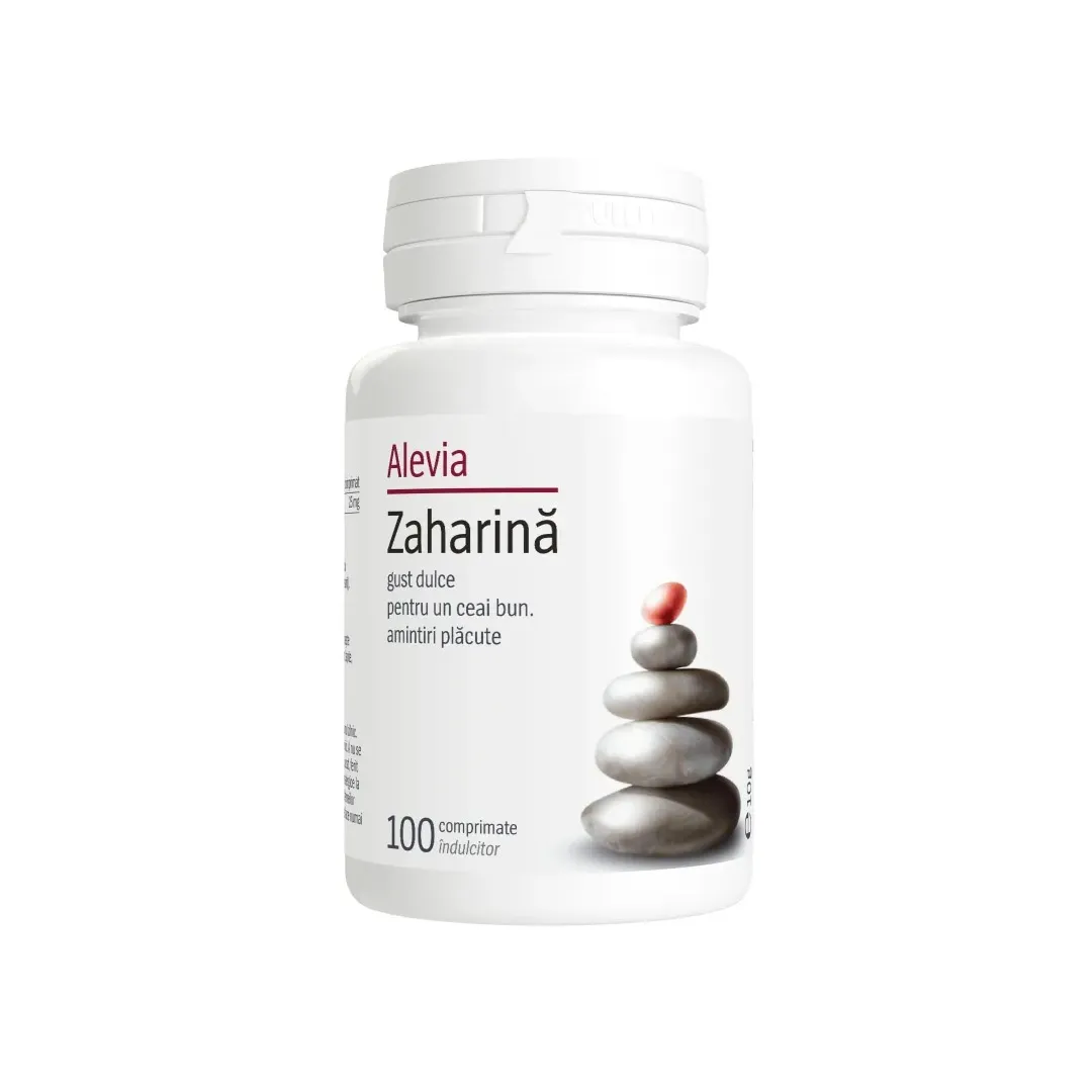 Zaharina, 100 comprimate, Alevia