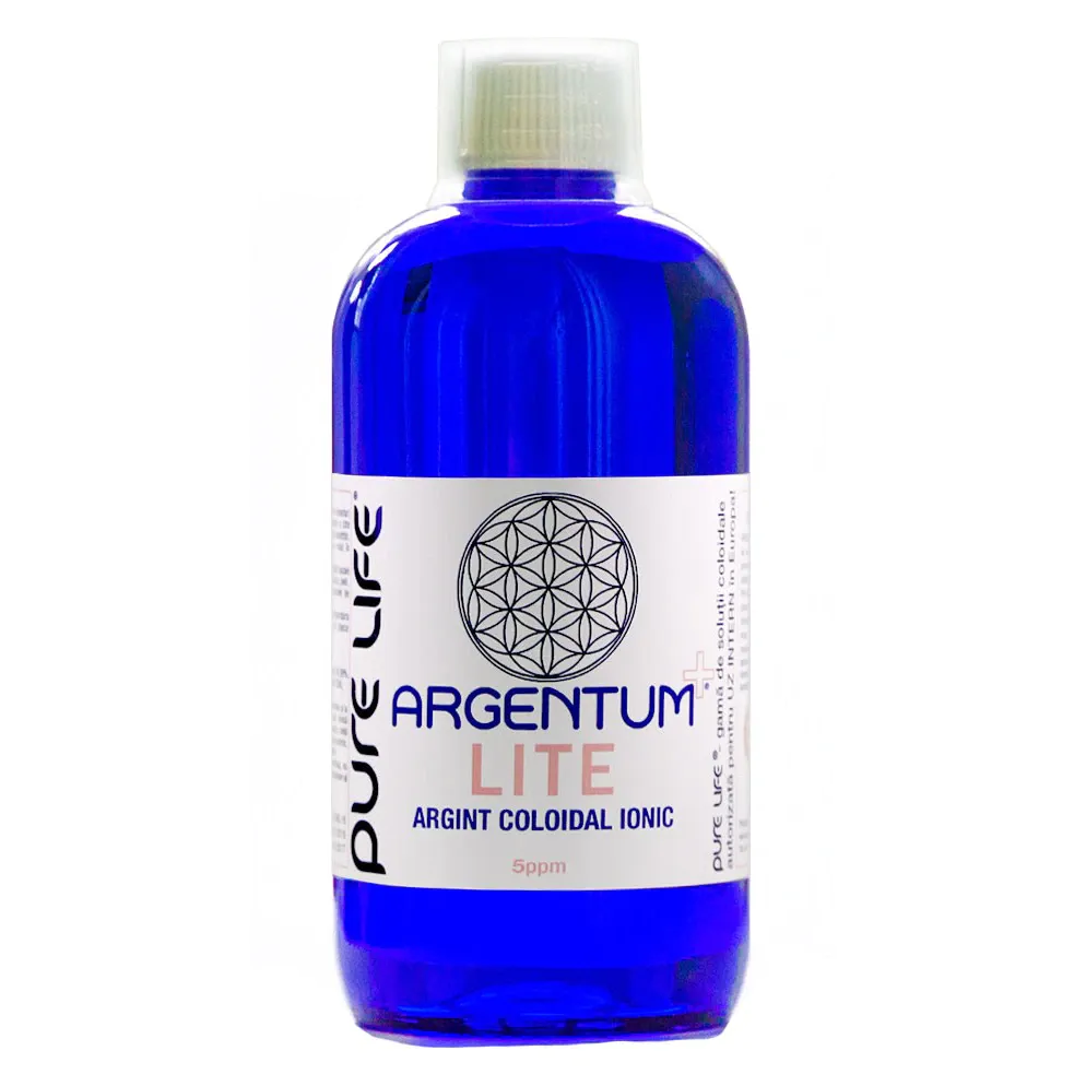 Pure Life Argentum+ 5ppm Argint lite coloidal x 480ml