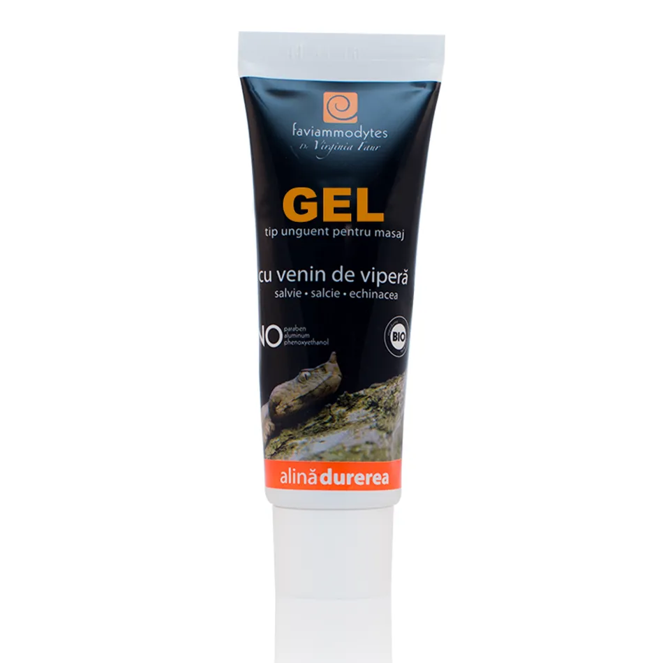 Favivenom Crema tip gel pentru masaj cu venin de vipera 50 ml