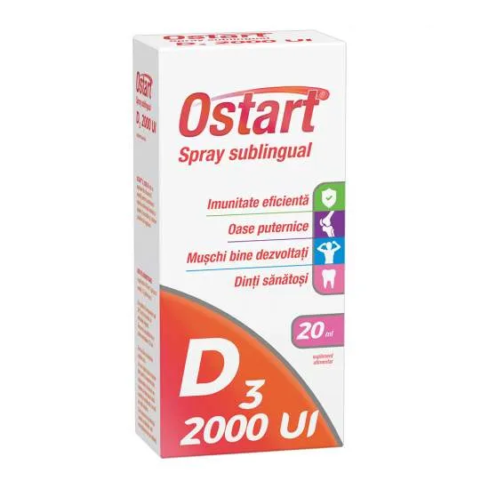 OSTART D3 2000UI SPRAY SUBLINGUAL 20 ML