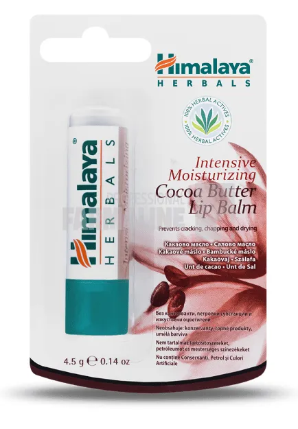 Himalaya Balsam de buze cu unt de cacao 4.5 g