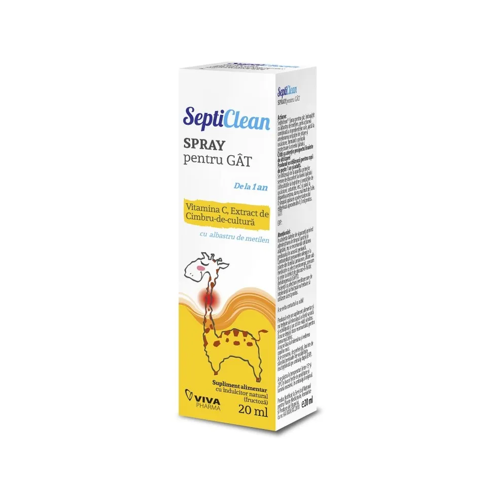 SEPTICLEAN SPRAY PENTRU GAT 20ML