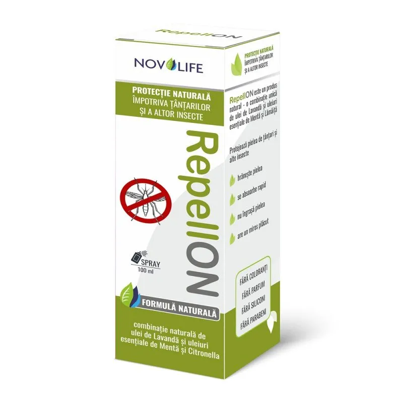 RepellON spray protectie naturala tantari si alte insecte x 100ml