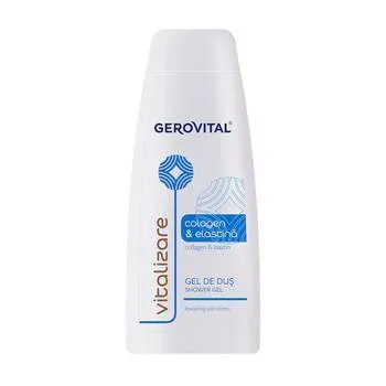 Gel de dus cu colagen si elastina, 400ml, Gerovital