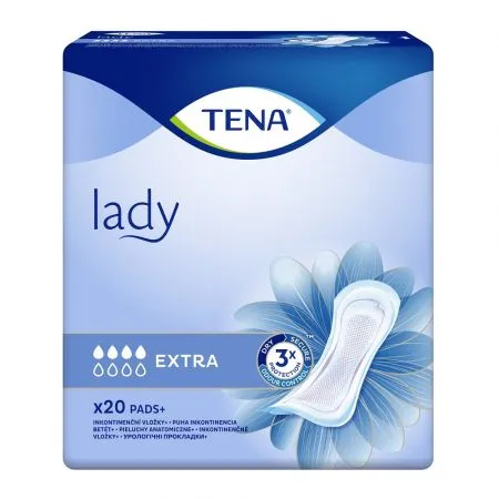 Absorbante Lady Extra (760569), 20 bucati, Tena