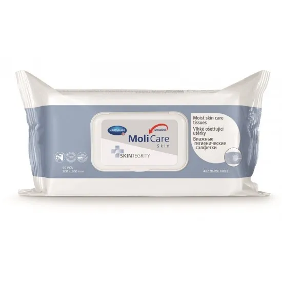 HARTMANN MOLICARE SKIN SERVETELE UMEDE 50 BUCATI