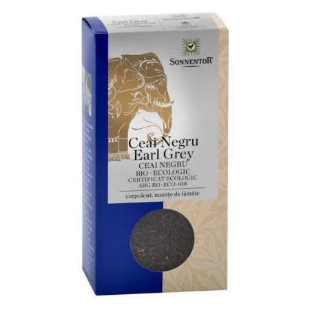 Ceai Negru Bio Earl Grey, 90 g, Sonnentor