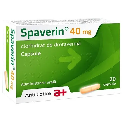 Spaverin 40mg , 20 capsule