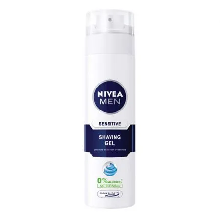 Gel de ras pentru ten sensibil, 200 ml, Nivea