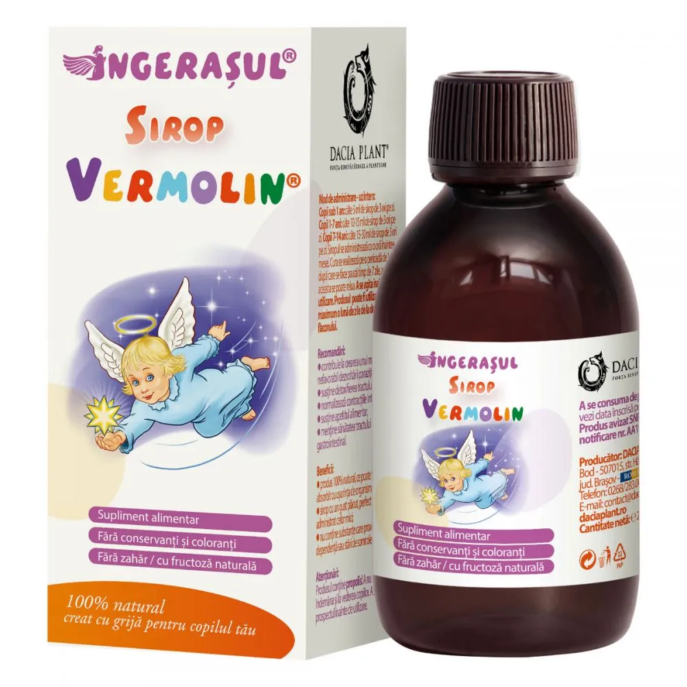 Ingerasul Sirop Vermolin 200ml