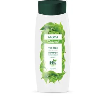 Sampon anti-matreata cu arbore de ceai Natural, 400ml, Aroma