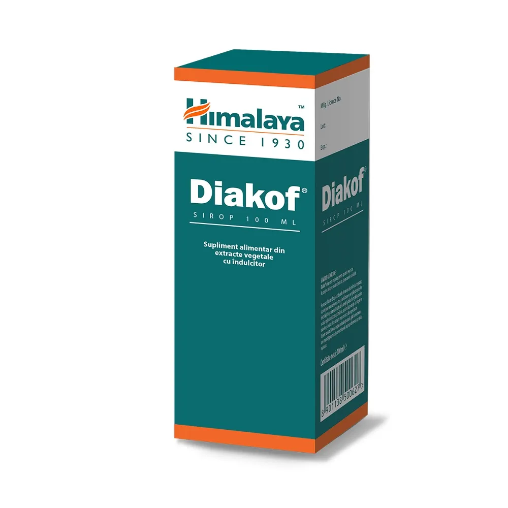 Diakof sirop 100ml, Himalaya