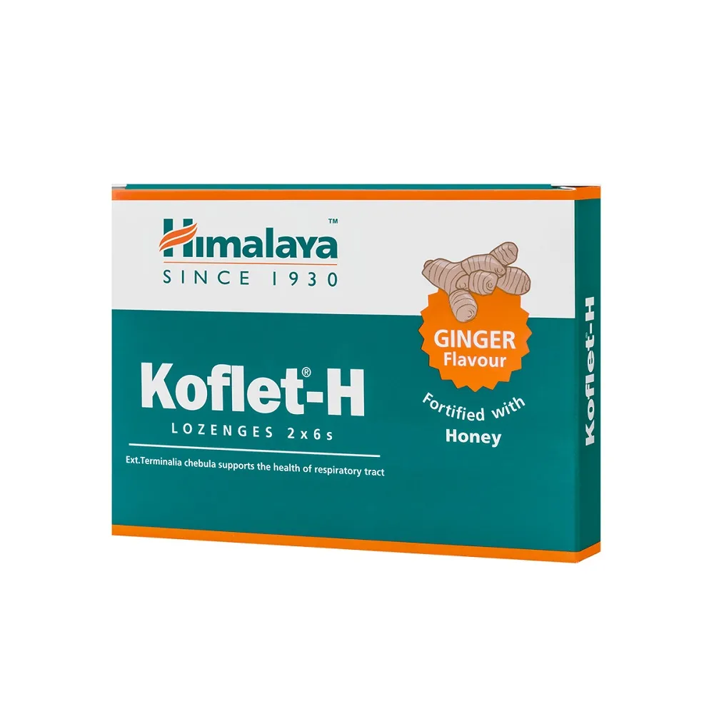 Koflet Ghimbir x 12 comprimate - Himalaya