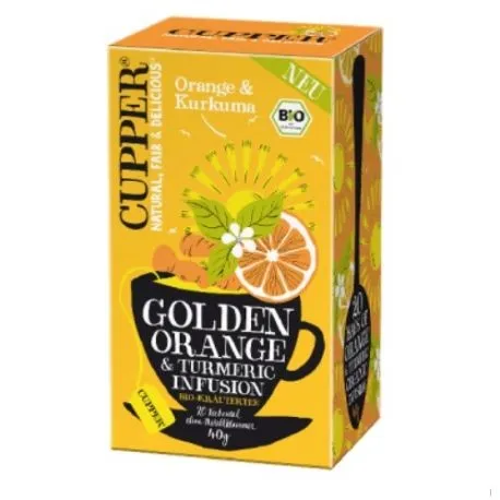 CUPPER CEAI ECO INFUZIE PORTOCALA-TURMERIC 40 G
