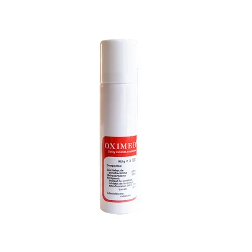 Oximed spray cutanat, 59,5 g, Mebra