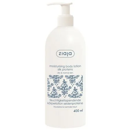 Lotiune de corp cu proteine din matase si unt de shea, 400 ml, Ziaja