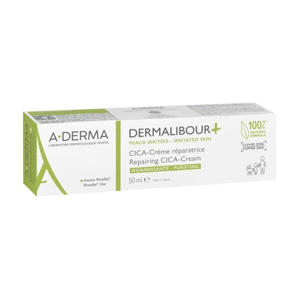 A-Derma Dermalibour+ crema anti-iritatii 50 ml