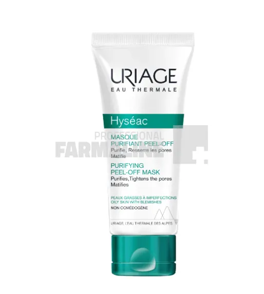 Uriage Hyseac Masca purifianta peel off 50 ml