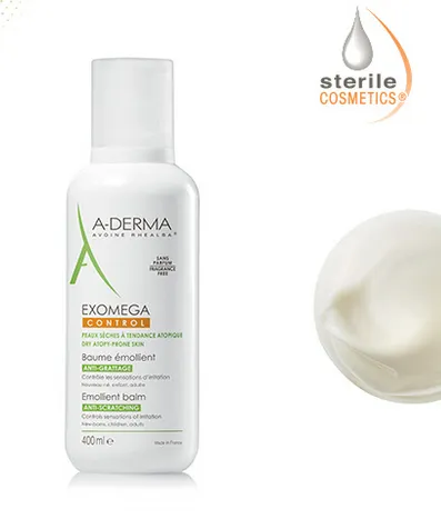 A-Derma Exomega Control Balsam piele atopica, 0luni, 400 ml