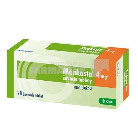 MONKASTA 4 mg x 28 COMPR. MAST. 4mg KRKA D.D., NOVO MEST