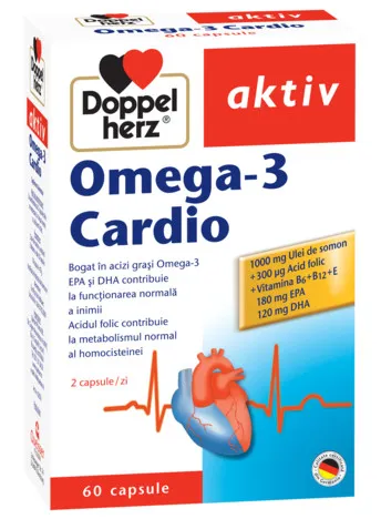 DOPPELHERZ-OMEGA 3 CARDIO X 60 CP