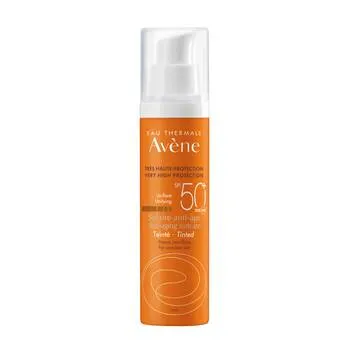 Crema nuantatoare anti-imbatranire pentru protectie solara SPF50+, 50ml, Avene