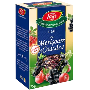 Ceai Merisoare si coacaze x 75g (Fares)