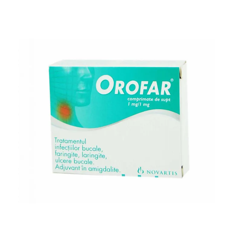 OROFAR 24 COMPRIMATE DE SUPT