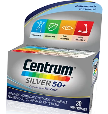 Centrum Silver 50+ x 30 comprimate