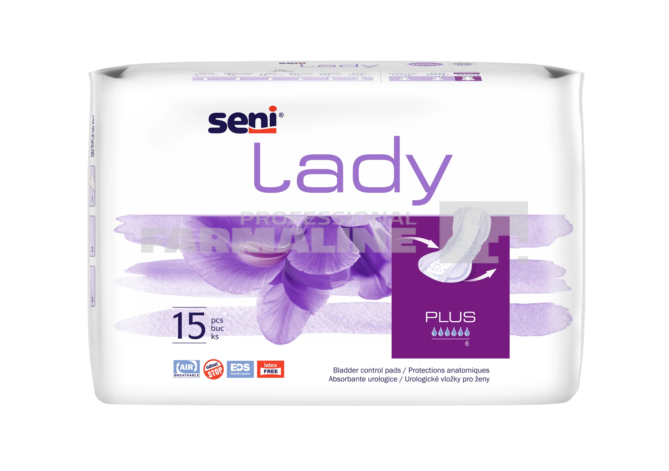 Seni Lady Plus Absorbate 15 bucati