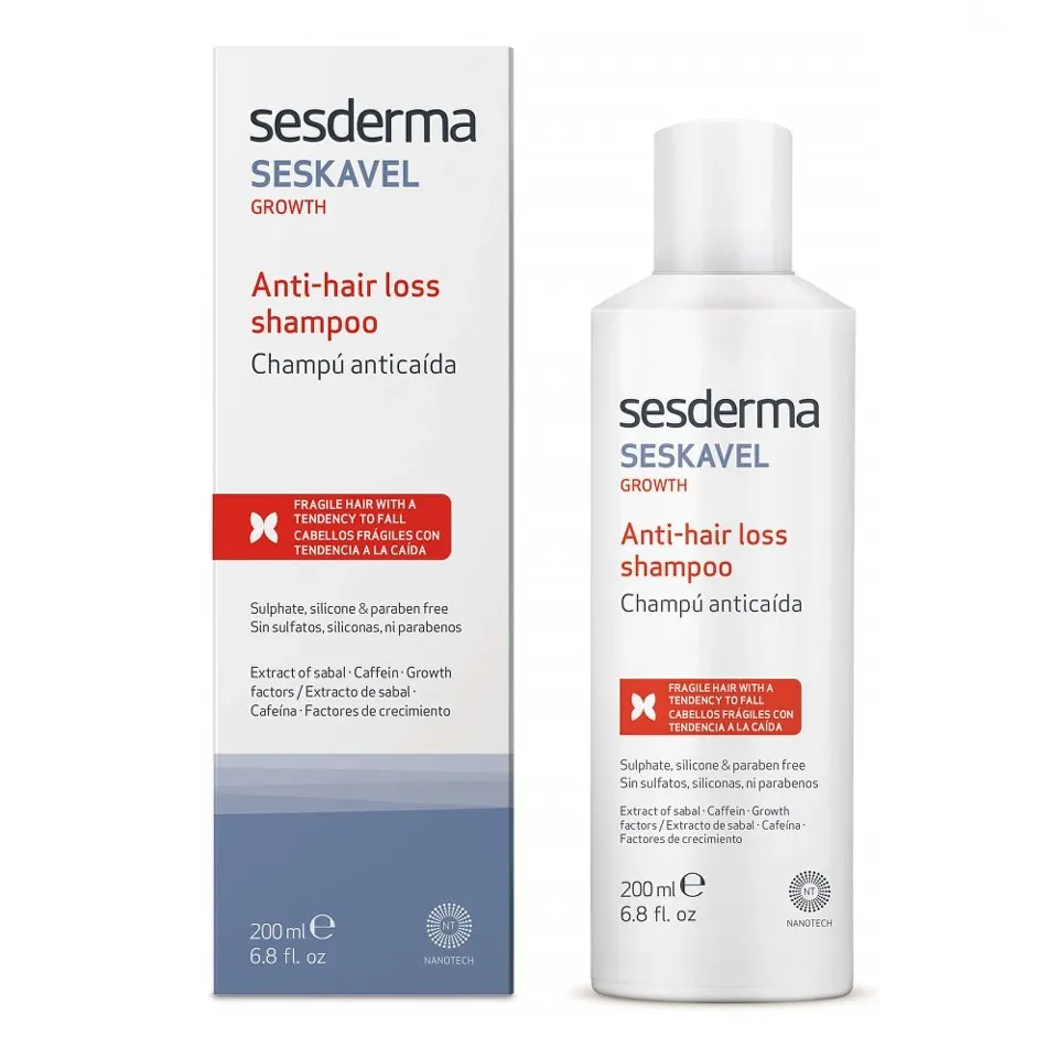 SESDERMA SESKAVEL GROWTH SAMPON IMPOTRIVA CADERII PARULUI 200ML