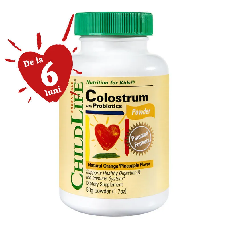 SECOM COLOSTRUM CU PROBIOTICE PUDRA 50G