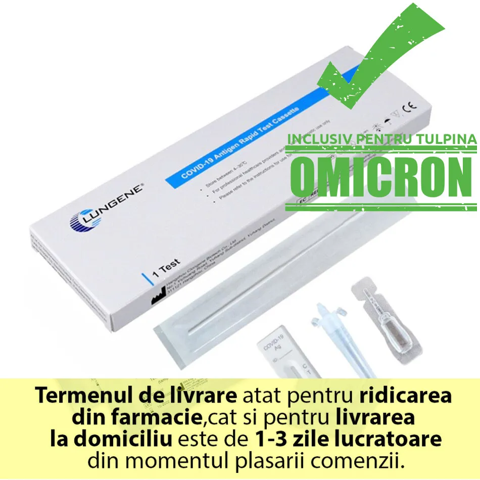 CLUNGENE TEST RAPID ANTIGEN COVID-19 1BUC