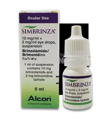 SIMBRINZA 10 mg/ml + 2 mg/ml X 1