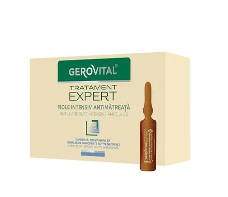 Gerovital Tratament Expert Fiole intensiv antimatreata 10 ml 10 fiole