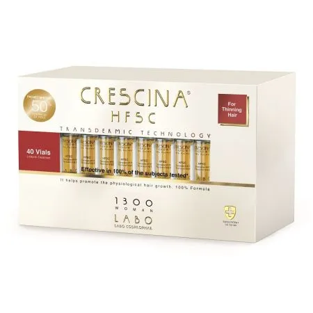 Tratament Crescina Hfsc Transdermic 1300 Woman, 40 fiole, Labo